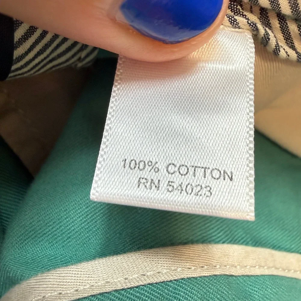 Banana Republic Emerson Chino Mens 33x30 Seafoam Green Pants Trousers Office‎